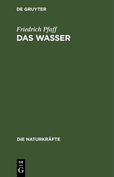 Produktbild: Das Wasser
