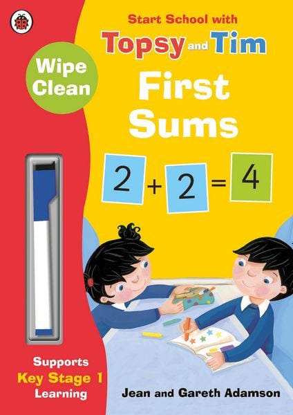Produktbild: Wipe-Clean First Sums: Start School with Topsy and Tim