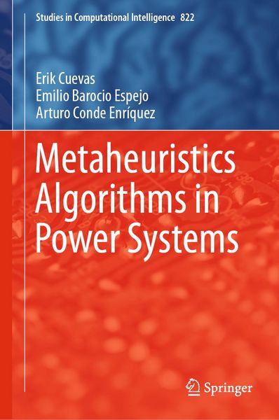 Produktbild: Metaheuristics Algorithms in Power Systems