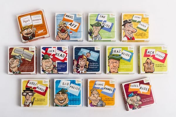 Produktbild: F&uuml;dlib&uuml;rger - Das Schweizer Schimpfwortspiel