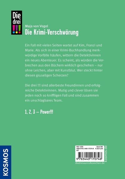 Produktbild: Die drei !!!, 88, Die Krimi-Verschw&ouml;rung