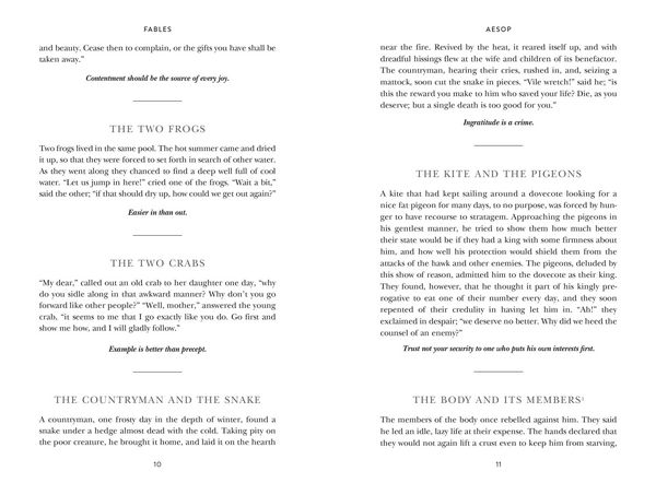 Produktbild: Aesop's Fables (Special Edition)