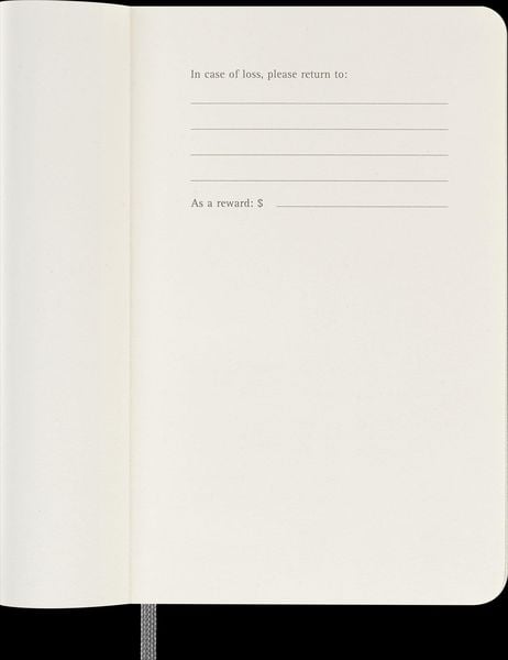 Produktbild: Moleskine Smart Notebook, Pocket, Ruled, Black, Soft Cover (3.5 x 5.5)