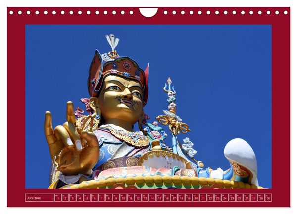 Produktbild: Buddhas & Bhodisattvas (Wandkalender 2026 DIN A4 quer), CALVENDO Monatskalender