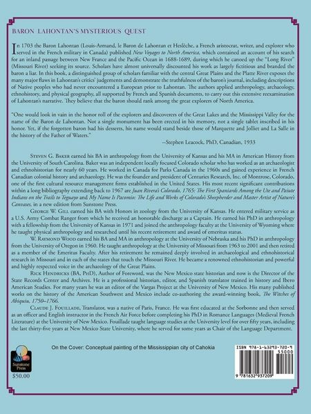 Produktbild: Baron Lahontan's Mysterious Quest