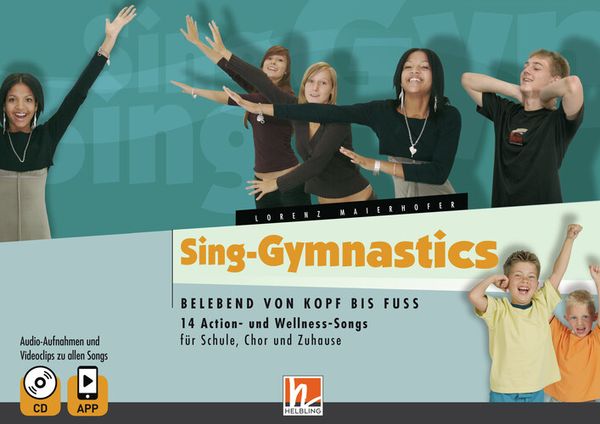 Produktbild: Sing-Gymnastics, Heft inkl. Audio-CD + App