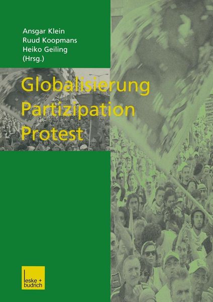 Produktbild: Globalisierung - Partizipation - Protest