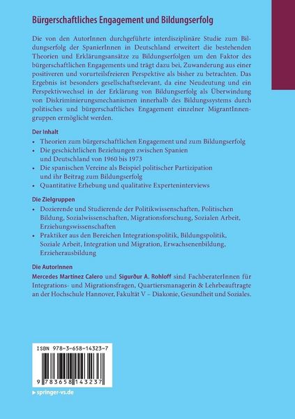 Produktbild: B&uuml;rgerschaftliches Engagement und Bildungserfolg