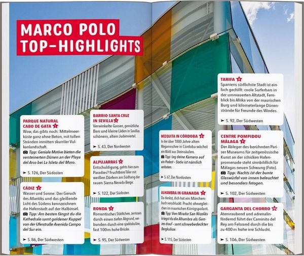 Produktbild: MARCO POLO Reisef&uuml;hrer Andalusien