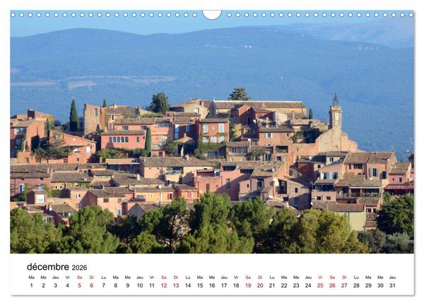 Produktbild: Les plus beaux villages du Luberon (Calendrier mural 2026 DIN A3 vertical), CALVENDO calendrier mensuel