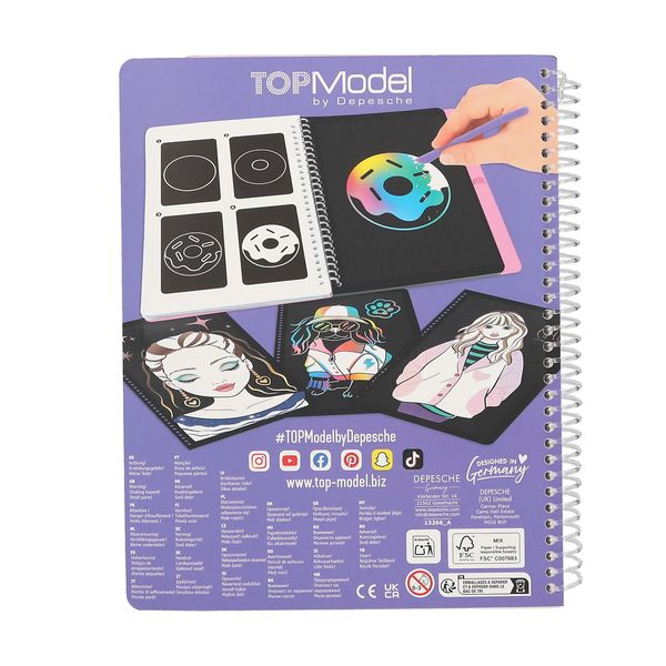Produktbild: TOPModel Magic Scratch Book