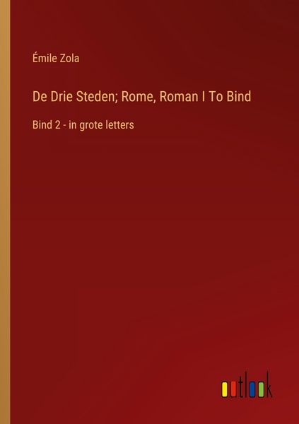 Produktbild: De Drie Steden; Rome, Roman I To Bind