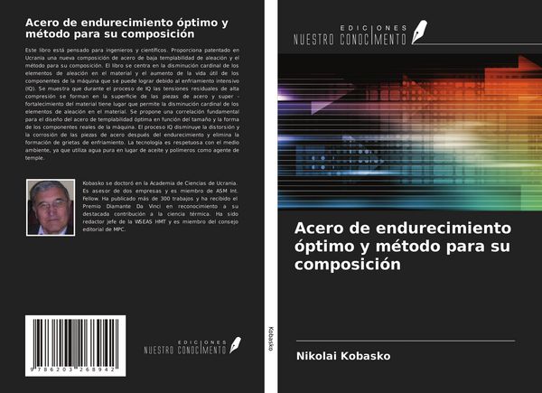 Produktbild: Acero de endurecimiento &oacute;ptimo y m&eacute;todo para su composici&oacute;n