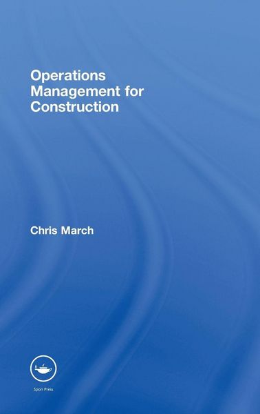 Produktbild: Operations Management for Construction