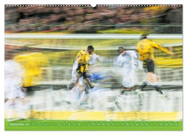 Produktbild: Ich liebe Fu&szlig;ball (Wandkalender 2027 DIN A2 quer), CALVENDO Monatskalender
