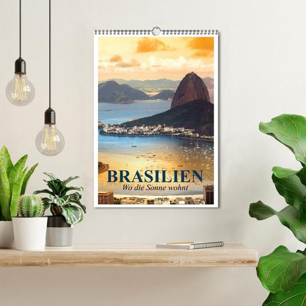 Produktbild: Brasilien. Wo die Sonne wohnt (Wandkalender 2026 DIN A3 hoch), CALVENDO Monatskalender