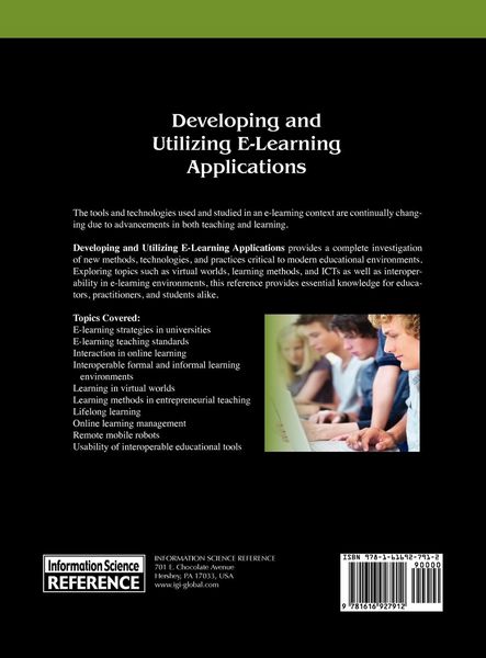 Produktbild: Developing and Utilizing E-Learning Applications