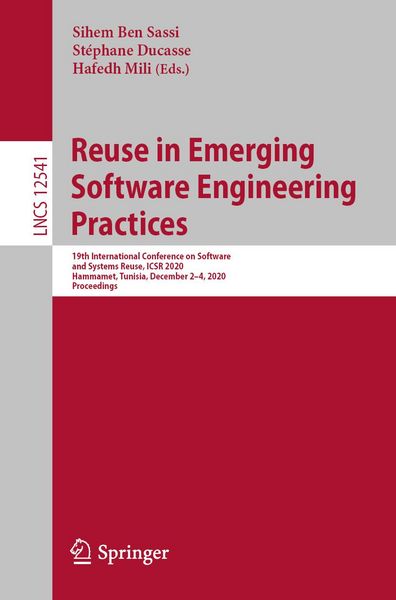 Produktbild: Reuse in Emerging Software Engineering Practices