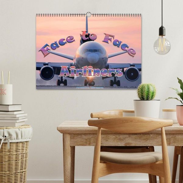 Produktbild: Airliners - Face to Face (Wandkalender 2027 DIN A3 quer), CALVENDO Monatskalender
