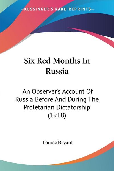 Produktbild: Six Red Months In Russia