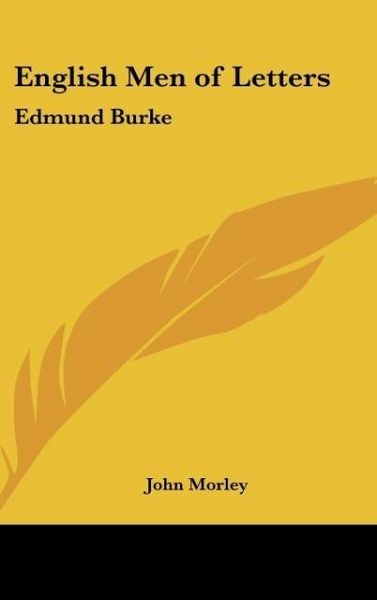 Produktbild: Morley, J: English Men of Letters