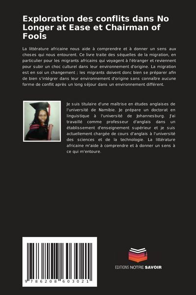 Produktbild: Exploration des conflits dans No Longer at Ease et Chairman of Fools