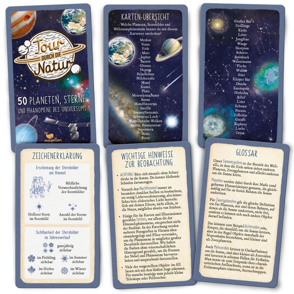 Produktbild: Tour durch die Natur - 50 Planeten, Sterne und Ph&auml;nomene des Universums