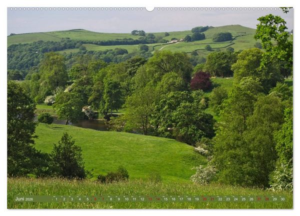 Produktbild: Yorkshire Dales, eine Landschaft zum Tr&auml;umen (hochwertiger Premium Wandkalender 2026 DIN A2 quer), Kunstdruck in Hochglanz