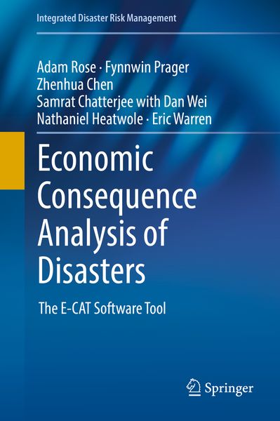 Produktbild: Economic Consequence Analysis of Disasters