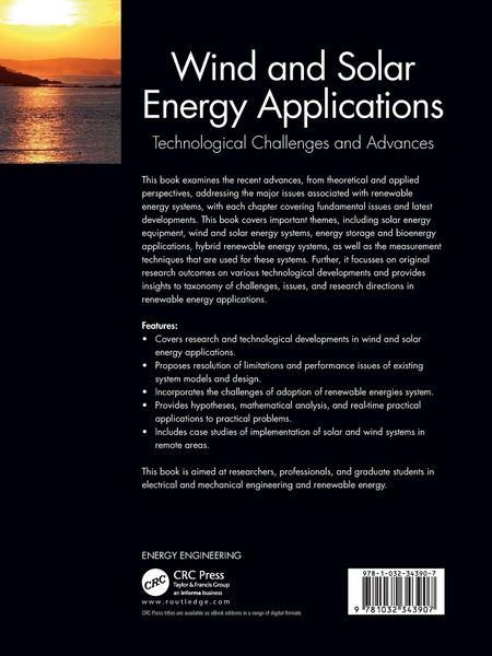 Produktbild: Wind and Solar Energy Applications