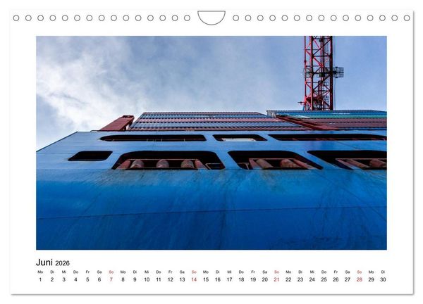Produktbild: Hamburger Hafen - In der Welt der Container-Riesen (Wandkalender 2026 DIN A4 quer), CALVENDO Monatskalender