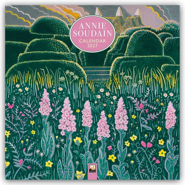 Produktbild: Annie Soudain Kunstkalender 2027 &ndash; Original Flame Tree Publishing-Kalender [Kalender]