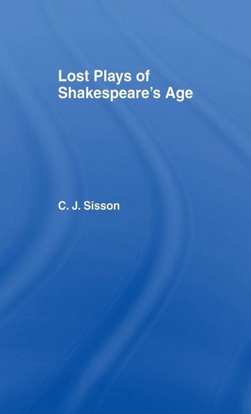 Produktbild: Lost Plays of Shakespeare S a Cb