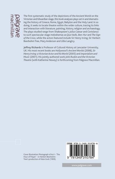 Produktbild: The Ancient World on the Victorian and Edwardian Stage
