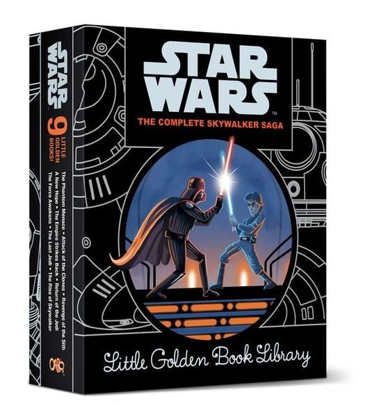 Produktbild: The Complete Skywalker Saga: Little Golden Book Library (Star Wars)