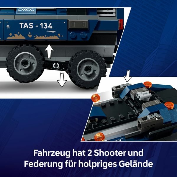 Produktbild: LEGO ǀ Marvel Spider-Man Jagt den Gef&auml;ngnistransporter, Modellbau 76349