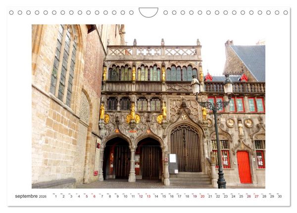 Produktbild: Profiter de Bruges (Calendrier mural 2026 DIN A4 vertical), CALVENDO calendrier mensuel