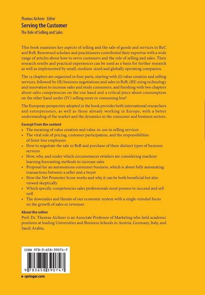 Produktbild: Serving the Customer