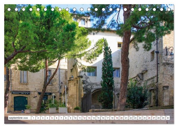 Produktbild: Montpellier - Escapades en ville et aux alentours (Calendrier de bureau 2026 DIN A5 vertical), CALVENDO calendrier mensuel