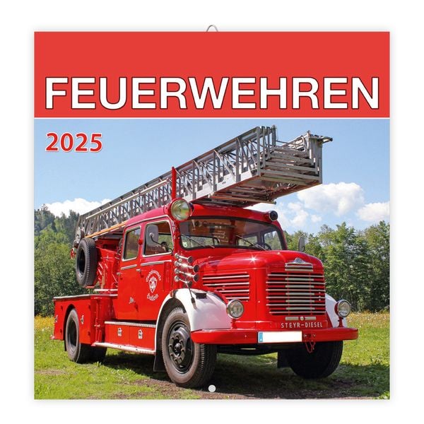 Trötsch Broschürenkalender Feuerwehren 2025