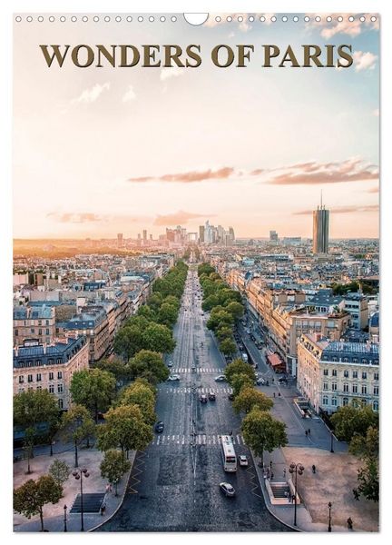 Produktbild: Wonders of Paris (Wall Calendar 2027 DIN A3 portrait), CALVENDO 12 Month Wall Calendar