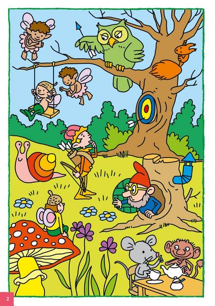 Produktbild: Mein lustiges gro&szlig;es Malspielbuch: Wimmel-Bilder (ab 5 Jahren)