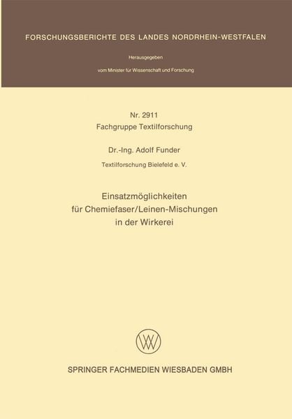 Produktbild: Einsatzm&ouml;glichkeiten f&uuml;r Chemiefaser/Leinen-Mischungen in der Wirkerei