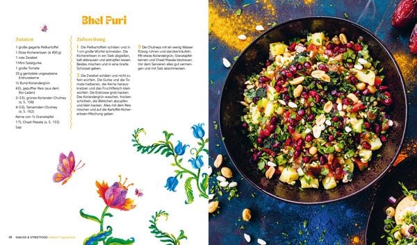 Produktbild: Indisch vegetarisch