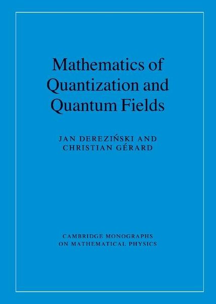 Produktbild: Mathematics of Quantization and Quantum Fields