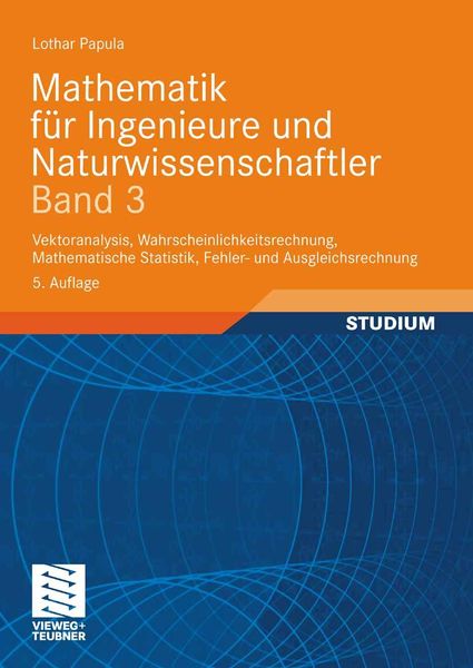 Produktbild: Mathematik f&uuml;r Ingenieure und Naturwissenschaftler Band 3