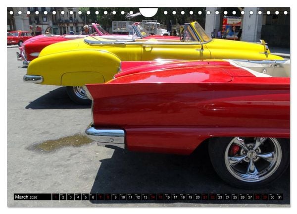 Produktbild: Ford Thunderbird (Wall Calendar 2026 DIN A4 landscape), CALVENDO 12 Month Wall Calendar