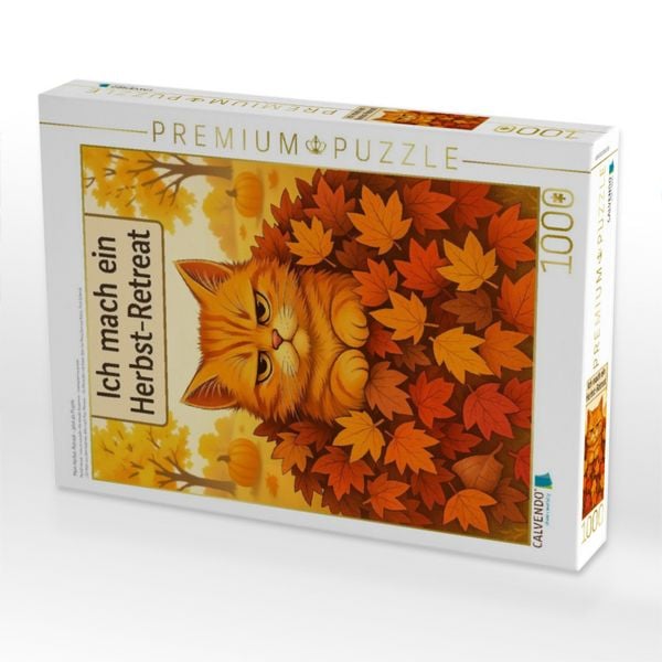 Produktbild: CALVENDO Puzzle Mein Herbst-Retreat - jetzt als Puzzle | 1000 Teile Lege-Gr&ouml;&szlig;e 64x48cm Foto-Puzzle f&uuml;r gl&uuml;ckliche Stunden
