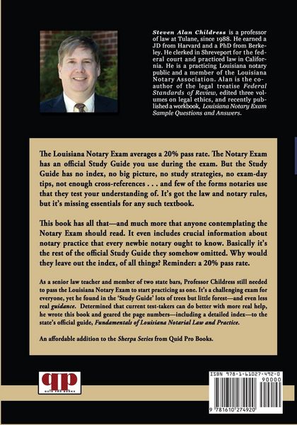 Produktbild: Louisiana Notary Exam Sidepiece to the 2024 Study Guide