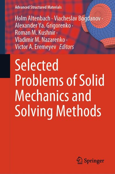 Produktbild: Selected Problems of Solid Mechanics and Solving Methods